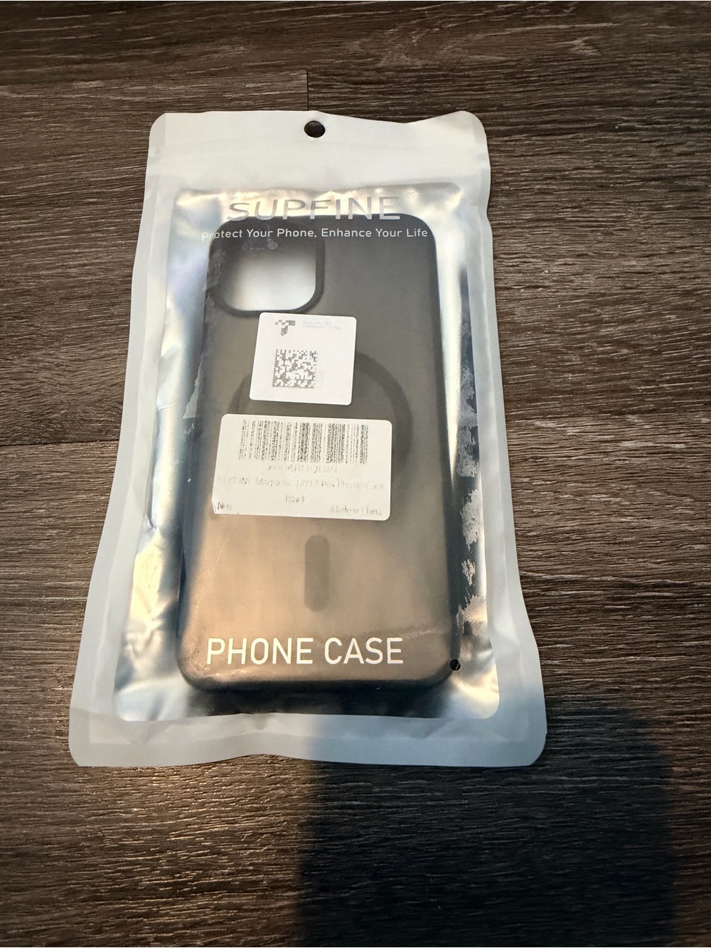 Black Protective Phone Case - Slim Matte Cover